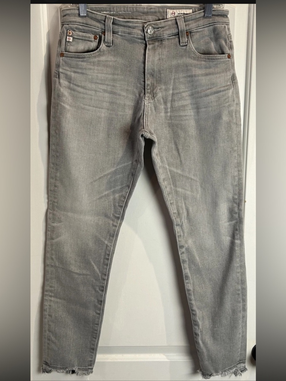 Adriano Goldschmied Jeans Women's 30R Farrah Skinny Ankle AG-ED Denim High Rise